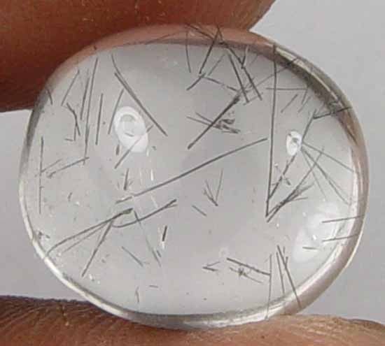 7.60Cts 100% Natural Fascinating Tourmalinated Quartz Gem 11053044