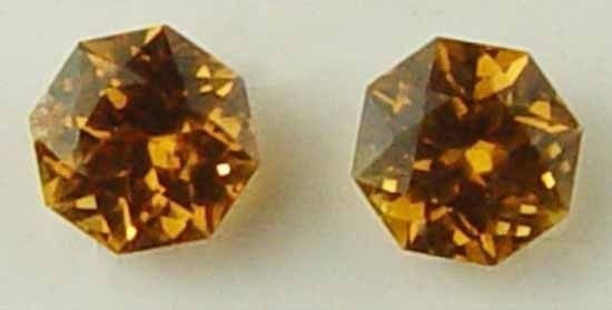 Gorgeous Pair for Earings 1.0Cts Rare Natural Imperial Hessonite Garnet 11053035