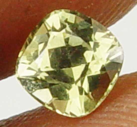 Shimmering Yellow Cushion 0.65Cts Natural Chrysoberyl Loose Gemstone 11052152