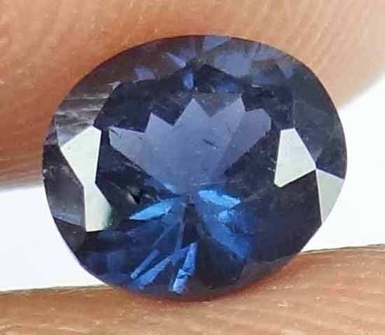 SPINEL Natural 1.45 CT 6.95 X 6.13 MM Blue Color Oval Cut Untreated Gem 13021819