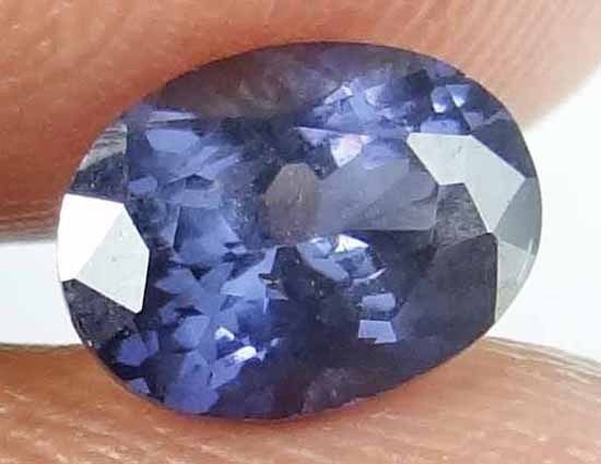 SPINEL Natural 1.55 CT 7.80 X 5.88 MM Oval Cut Untreated Blue Color Gem 13021822