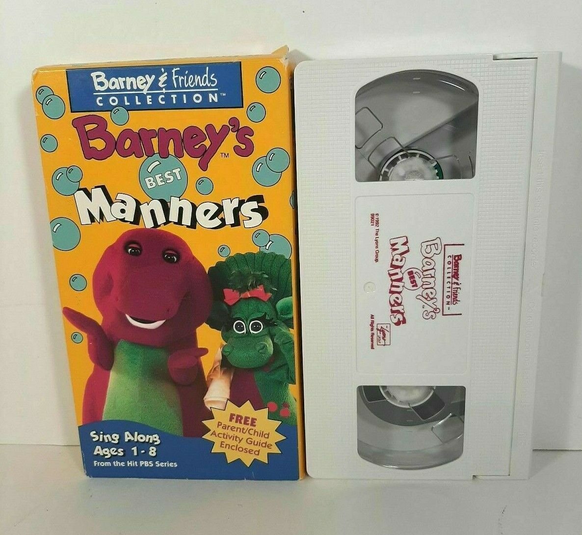 Barney S Best Manners Vhs Video Tape Barney Friends Collection