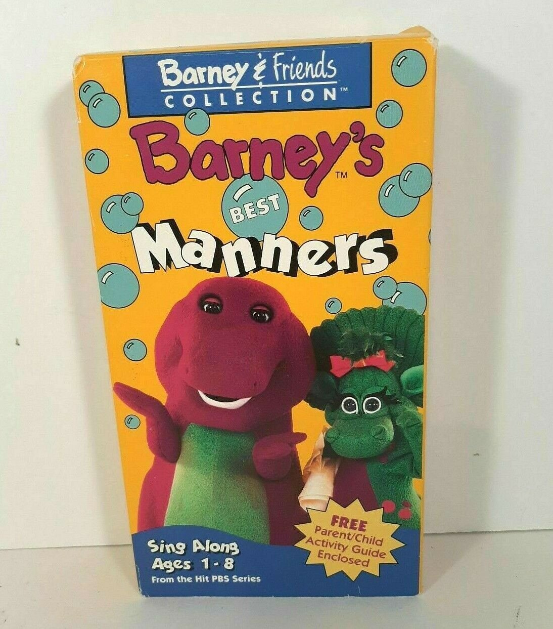 Barney S Best Manners VHS Video Tape Barney Friends Collection