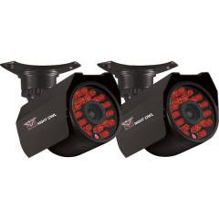 Night Owl Security Products 2PK Hi-Resolution 600 TVL Security Cameras - Black