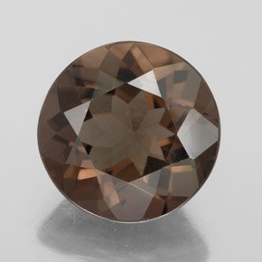 Certified Natural Smoky Quartz AAA Quality 1.5 mm Faceted Round Shape 25 pcs Lot Loose Gemstoe