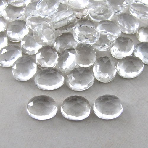 Certified Natural White Topaz AAA Quality 9x7 mm Faceted Oval Shape 10 pcs Lot Loose Gemstone