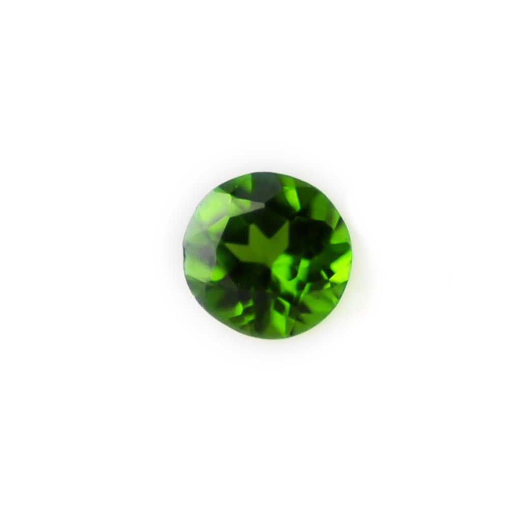 Certified Natural Chrome Diopcide AAA Quality 1.5 mm Faceted Round Shape 50 pc Lot Loose Gemstone