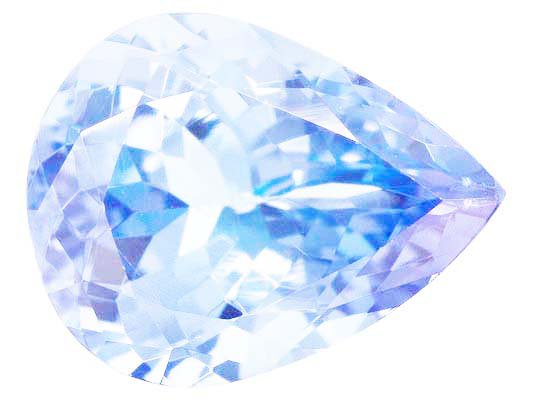 Certified Natural Tanzanite A Quality 7x5 mm Faceted Pear Pair loose gemstone