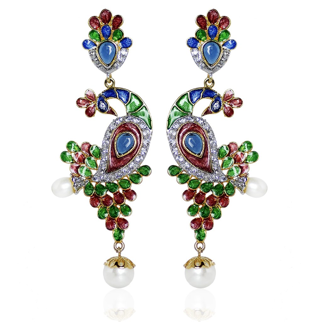 Peacock Designer Earring