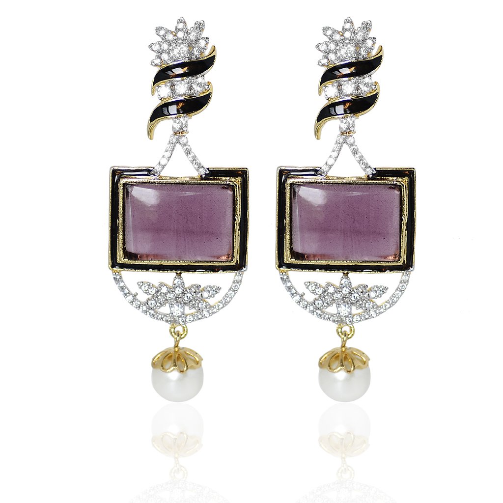 Beautiful Designer Brass Earring