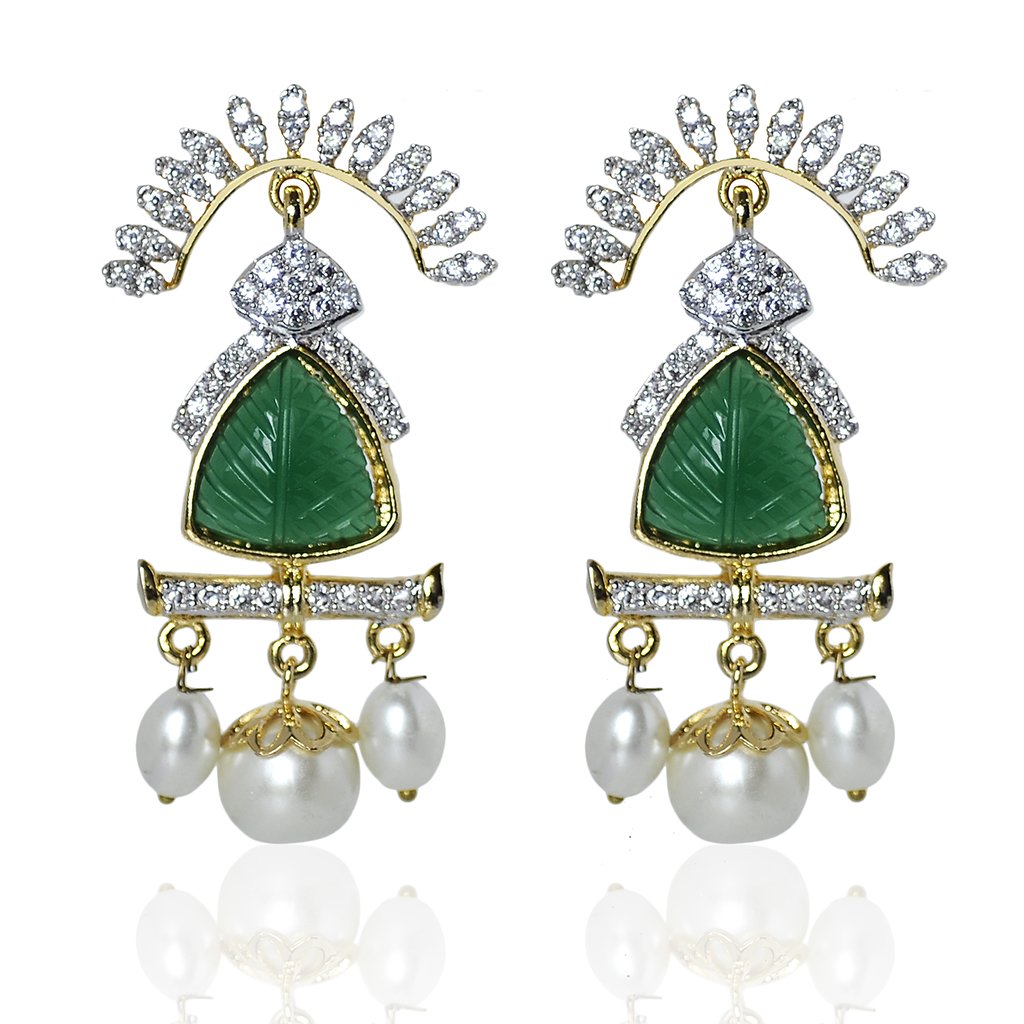 Beautiful Designer Brass Earring