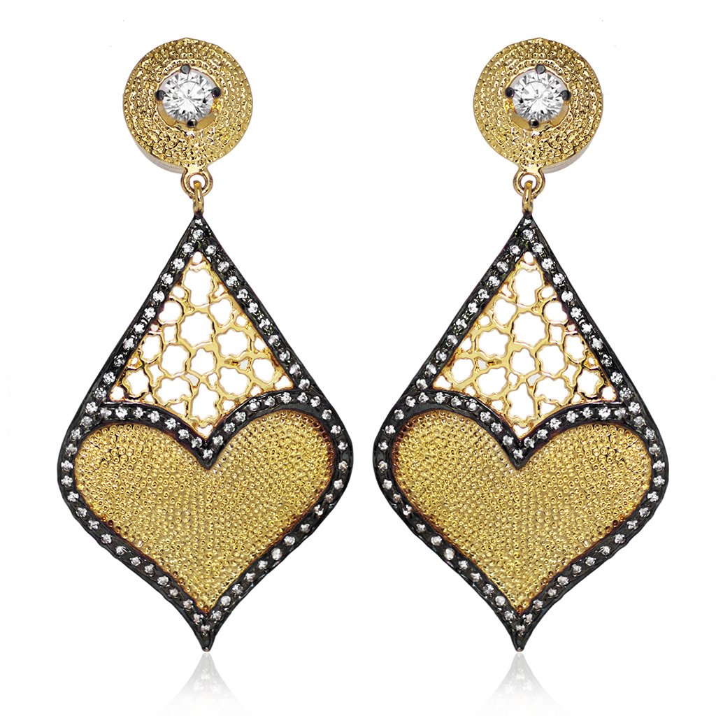 Hearts Designer Earring