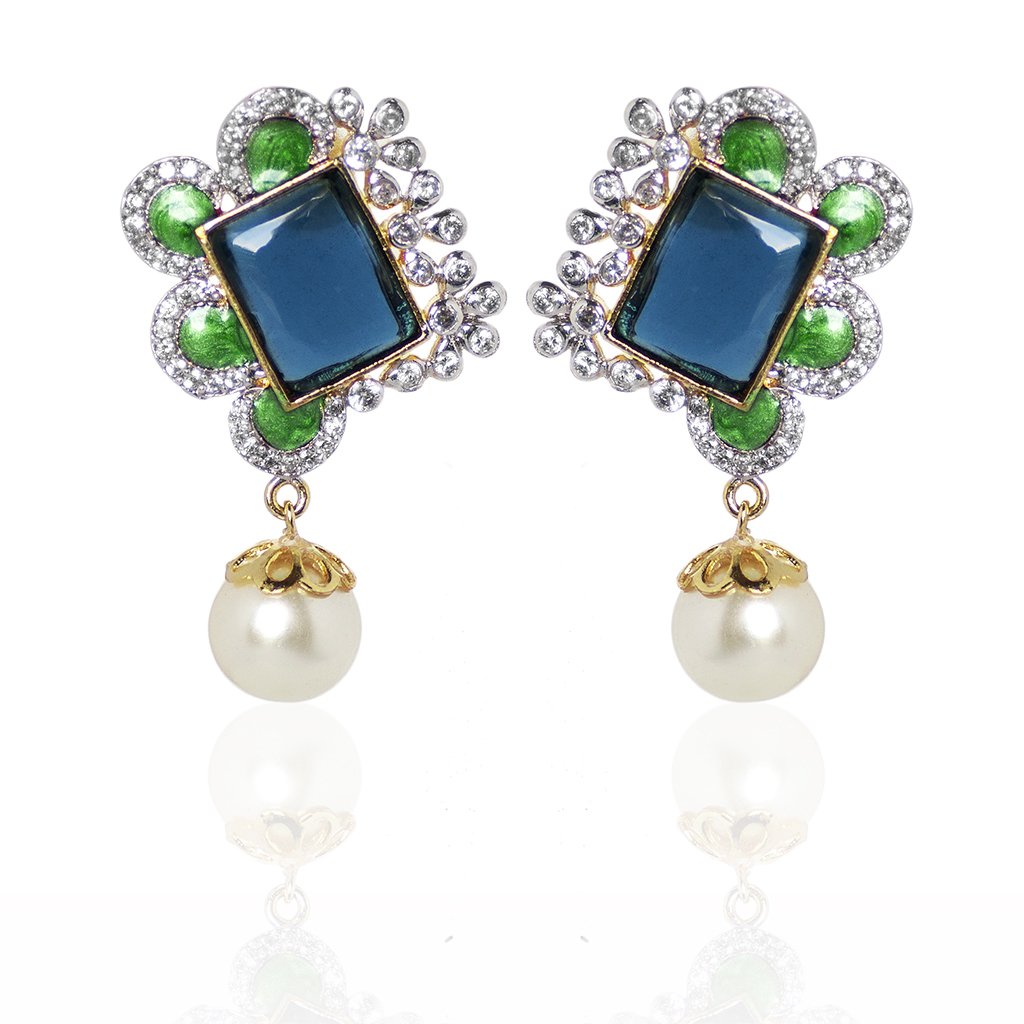 Beautiful Designer Brass Earring