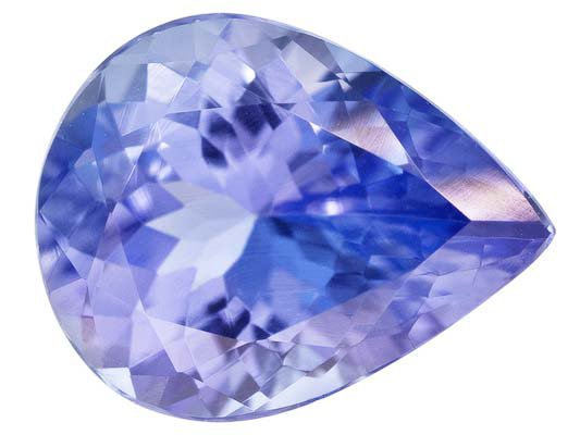 Certified Natural Tanzanite AA Quality 5x4 mm Faceted Pear 5 pcs lot loose gemstone
