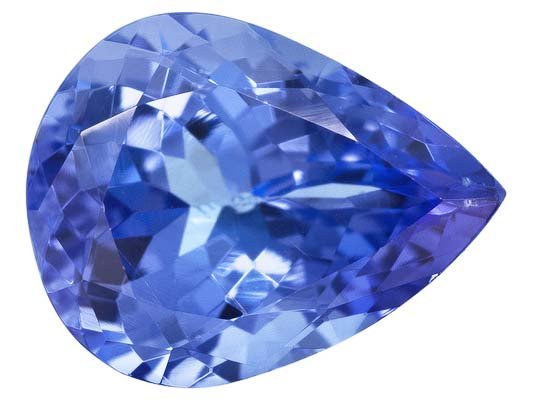 Certified Natural Tanzanite AA Quality 5x4 mm Faceted Pear 50 pcs lot loose gemstone