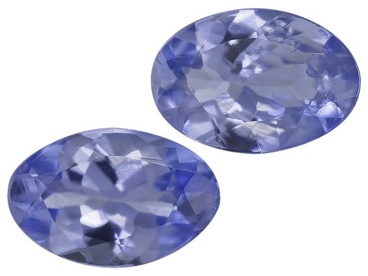 Certified Natural Tanzanite AA Quality 5x3 mm Faceted Oval 5 pcs lot loose gemstone