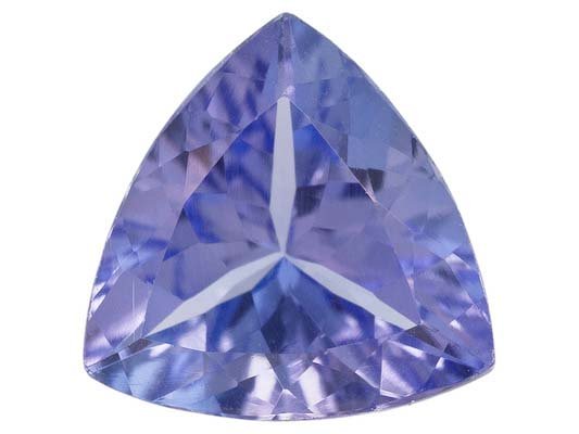 Certified Natural Tanzanite AA Quality 4 mm Faceted Trillion 50 pcs lot loose gemstone