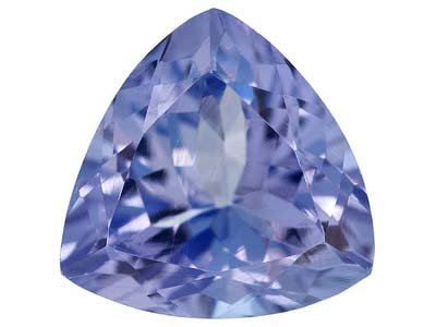 Certified Natural Tanzanite AA Quality 6 mm Faceted Trillion 1 pc loose gemstone