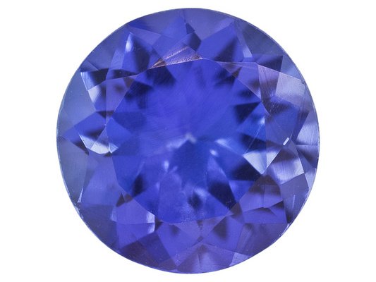 Certified Natural Tanzanite AAA Quality 4 mm Faceted Round 5 pcs lot loose gemstone