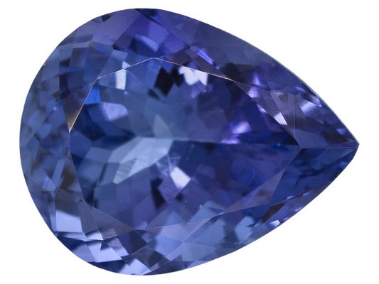Certified Natural Tanzanite AAA Quality 4x3 mm Faceted Pear 25 pcs lot loose gemstone