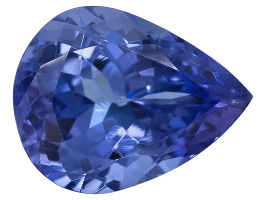 Certified Natural Tanzanite AAA Quality 4x3 mm Faceted Pear 100 pcs lot loose gemstone