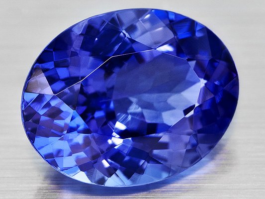 Certified Natural Tanzanite AAA Quality 5x4 mm Faceted Oval 5 pcs lot loose gemstone