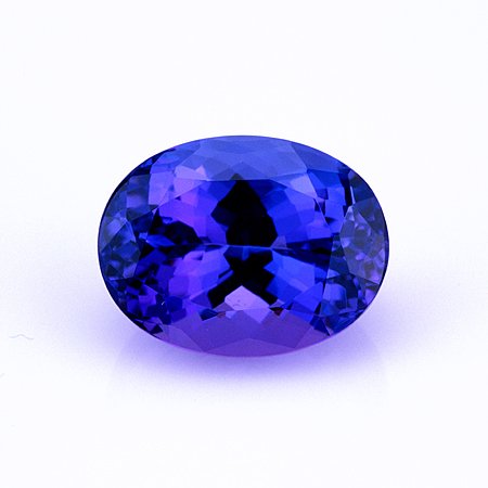 Certified Natural Tanzanite AAA Quality 7x5 mm Faceted Oval 1 pc loose gemstone