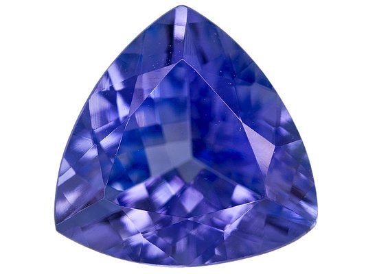 Certified Natural Tanzanite AAA Quality 3.5 mm Faceted Trillion 10 pcs lot loose gemstone