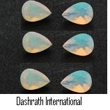 Certified Natural Ethiopian Opal AAA Quality 4x6 mm Faceted Pear 25 pcs Lot loose gemstone