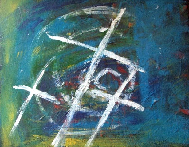 "Dimension" 12 x14 by Zach Berkowitz