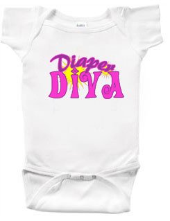 Lot of 12 - Diaper Diva Baby Onesie $5.78 Each!