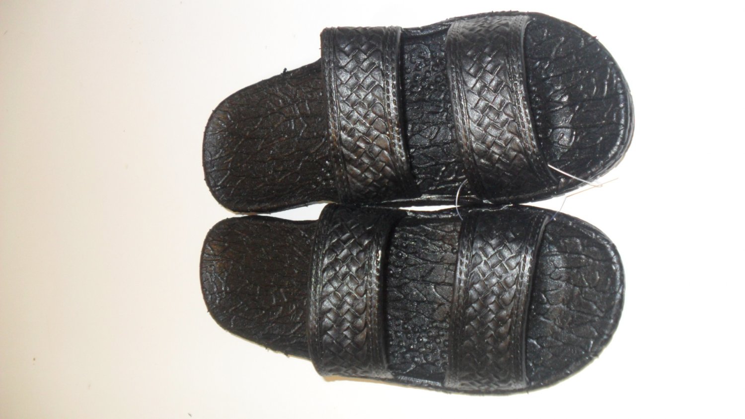 Pali Hawaii Sandals PH405 SIZE 5 BLACK 1 Pair