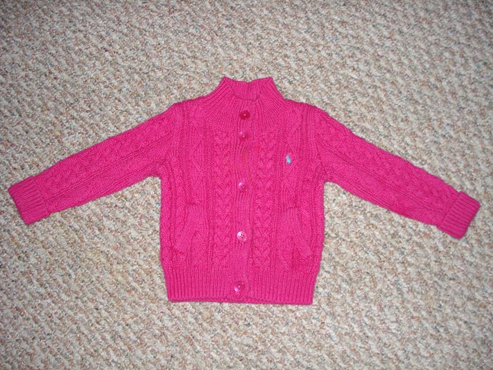 NEW Ralph Lauren Sweater Jacket 12 Months