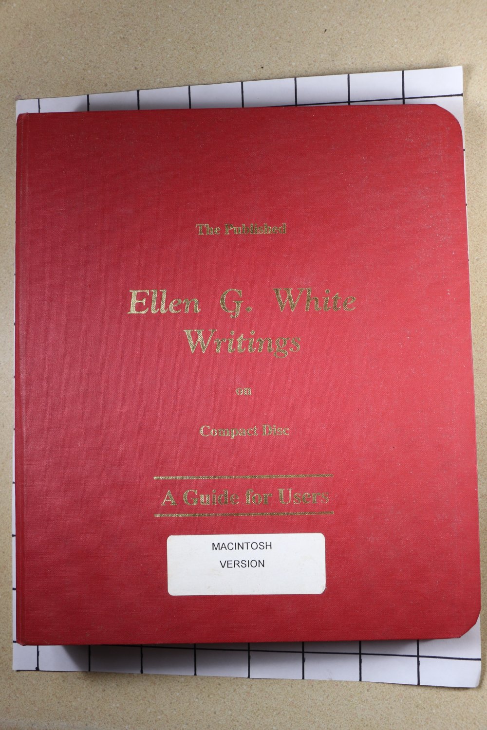 The Published Ellen G. White Writings on Compact Disc, MacIntosh Version