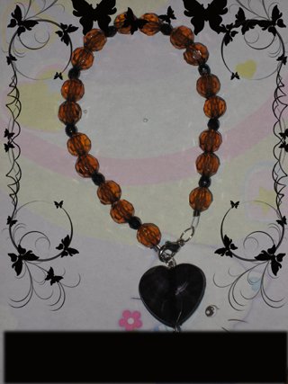swarovski like brown bracelet