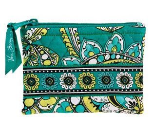 Vera Bradley Coin Purse in Peacock ID card case NWT Retired