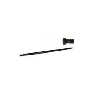 REPLACEMENT ROUND BALE HAY SPEAR SPIKE/FORK TINE -1 3/8 x 43"-1800LBS-w/NUT-FOR 3 PT OR WELD