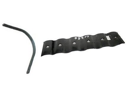 1 HOLE TINES & HOLDER PARTS LOT-REPAIR OR BUILD LANDSCAPE ROCK RAKE IMPLEMENT WING EXTENDER KIT