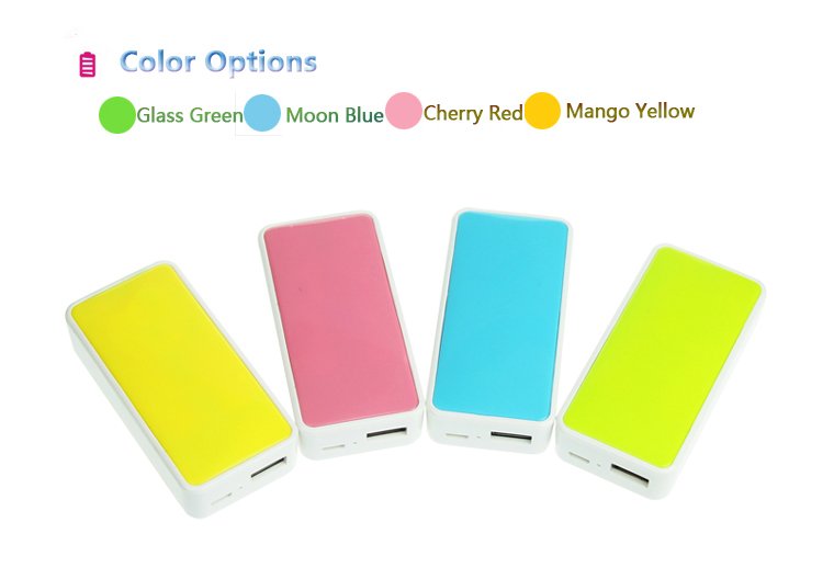 5200mAh Back Up External Battery USB Power Bank Charger for Cell Phone