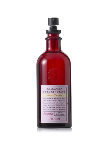 Bath & Body Works Aromatherapy JASMINE VANILLA 4.0 oz/118 ML Sensual Body Essence Spray