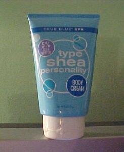 Bath & Body Works True Blue Spa Type Shea Personality 6 oz Body Cream