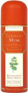 Yardley of London Musk 6.8 oz Refreshing Body Spray