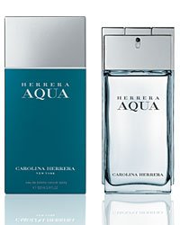 Herrera AQUA by Carolina Herrera for Men 3.4 oz Eau de Toilette Spray