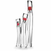 Kenzo Flower Miniature Set - .5 oz perfumed deodorant spray, .5 oz creamy body milk, .5 oz milky sho
