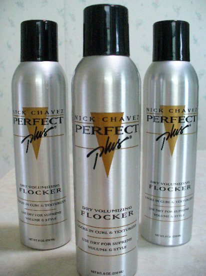 Nick Chavez Dry Volumizing Flocker Spray ~ Lot of 3