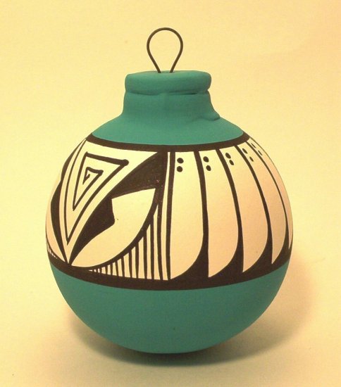 Ornament Southwestern Turquoise