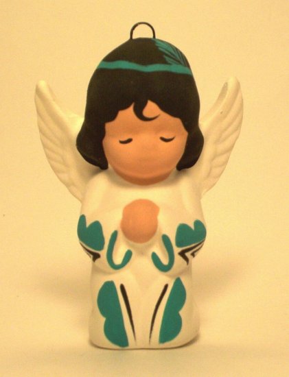 Angel Ornament Southwestern Girl Turquoise