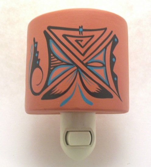 Night Light Southwestern Terra Cotta