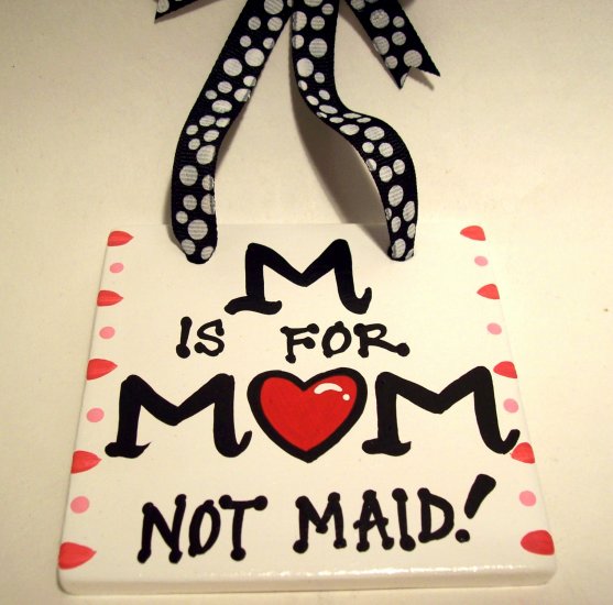 Mom Handpainted Tile