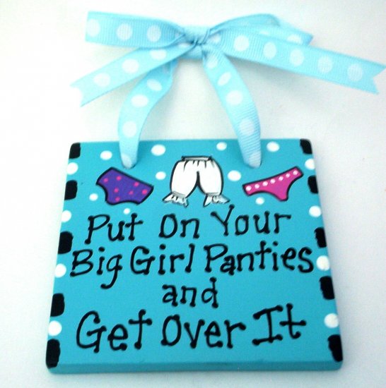 Panties Handpainted Tile